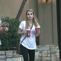 Emma Roberts and Chord Overstreet Spends the day together at Disneyland Disneyland California photos | Picture 60740